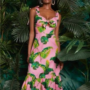 Tropical Barbie Sundress